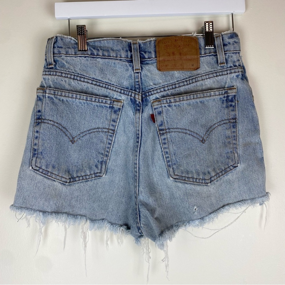 LEVI’S Upcycled DIY Boho Jean Shorts - Picture 2 of 4